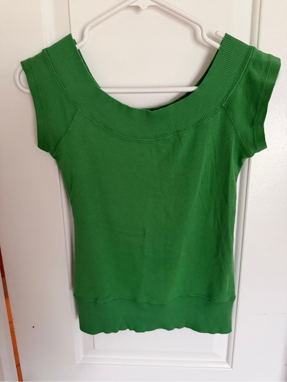 Brandy Melville Bright Green Scoop-Neck Tank